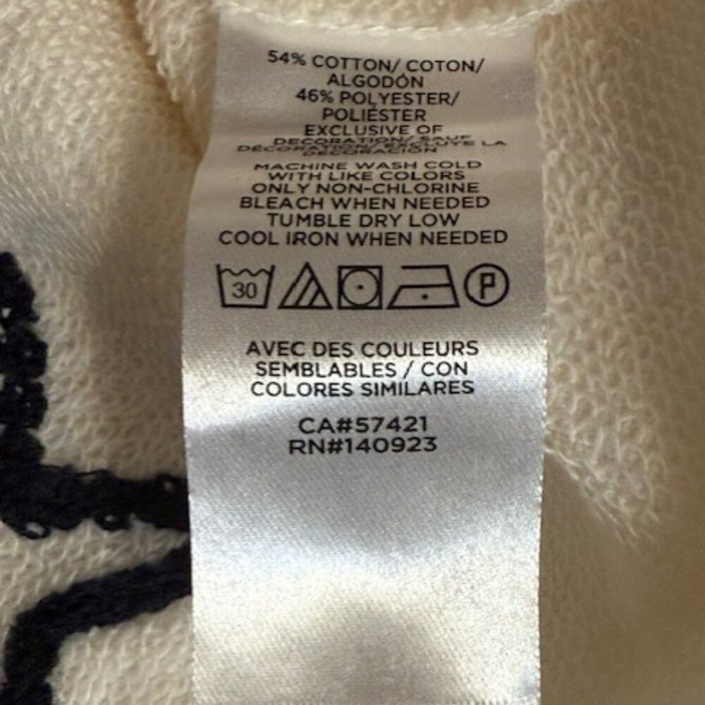 Lou & Grey x Loft Star embroidered Sweatshirt & matching shorts set loungewear – - Picture 15 of 16